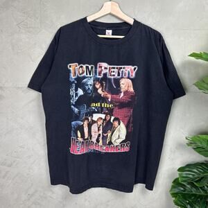 Tom Petty and the Heartbreakers Tour 1990s Rap Tee Style XL Shirt
